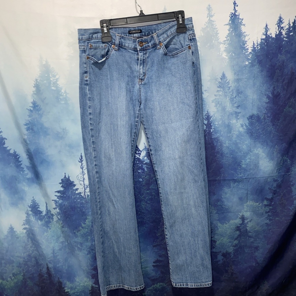 Axcess A Liz Claiborne Company Women's Stretch Relaxed Fit Size 10 Jeans